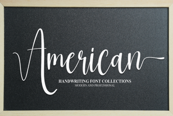 American: A Modern Handwritten Font for Branding