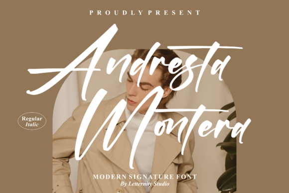 Andresta Montera: A Script Font for Editorial Design