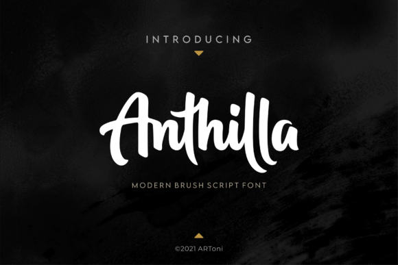 Anthilla: A Bold Script Font for Marketers