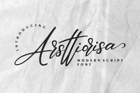 Arsttiorisa: A Handwritten Font for Modern Branding