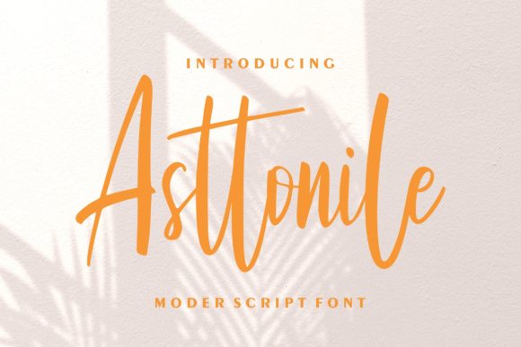 Asttonile: A Chic Handwritten Font for Web Design