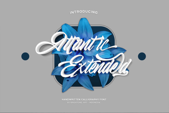 Atlantic Extended: A Premium Script Font for Makers