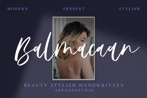 Balmacaan: A Handwritten Font for Campaigns