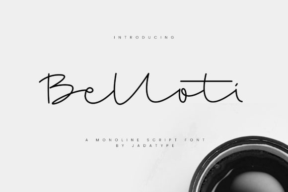 Belloti: A Graceful Script Font for Campaigns