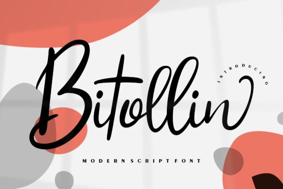 Bitollin: A Handwritten Font for Editorial Elegance