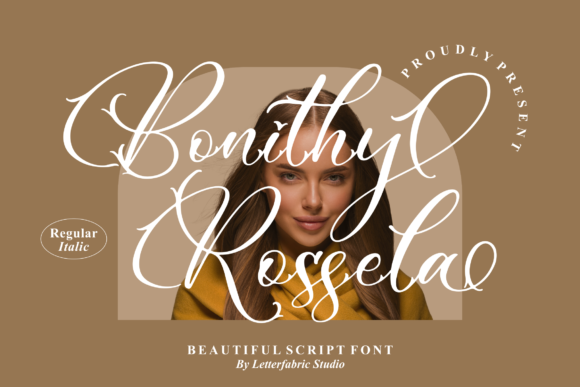 Bonithy Rossela: A Refined Script Font for Editorial Design