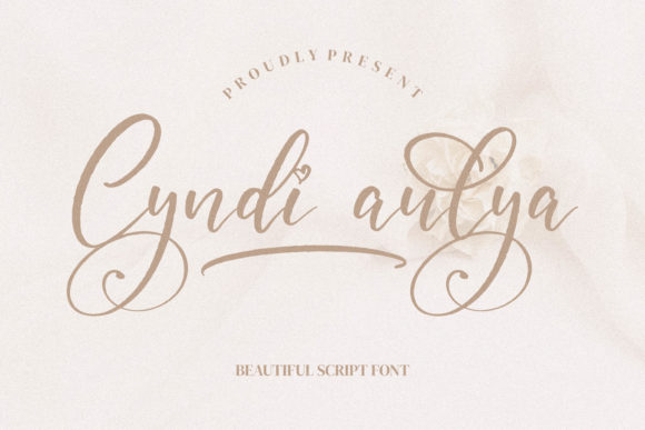 Cyndi Aulya: A Premium Script Font for Campaigns