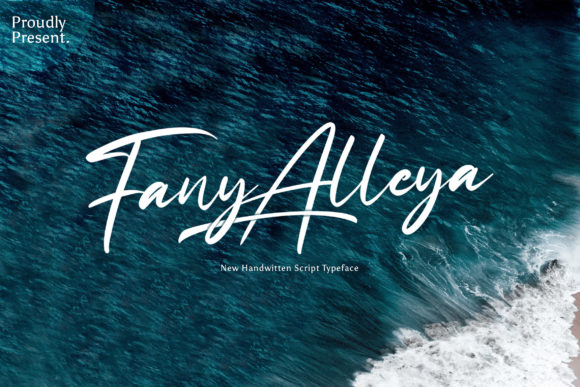 Fany Alleya: A Handwritten Font for Modern Branding