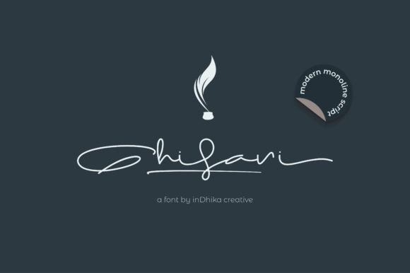 Ghifari: A Handcrafted Script Font for Web Design