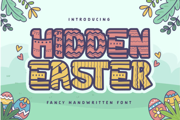 Hidden Easter: A Spring-Inspired Script Font for Branding