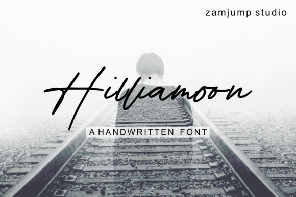 Hilliamoon: A Modern Handwritten Font for Editorial Design