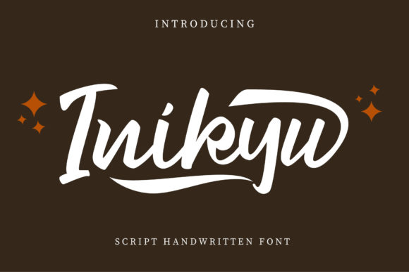 Inikyu: A Chic Handwritten Font for Editorial Design