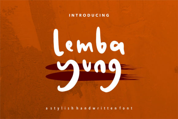 Lembayung: A Handwritten Font for Polished Branding