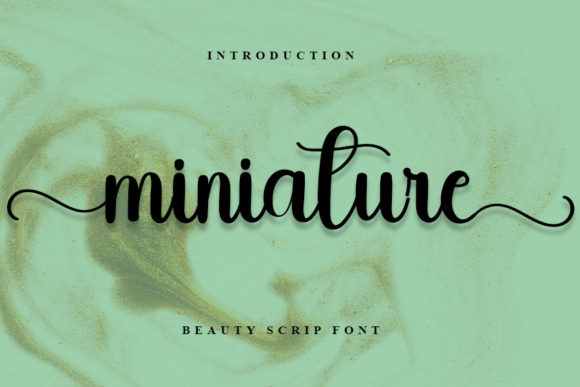 Miniature: A Handwritten Font for Modern Branding
