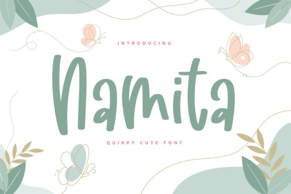 Namita: A Handwritten Font for Authentic Branding
