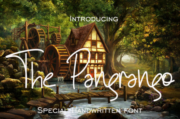 The Pangrango: A Handwritten Font for Modern Branding