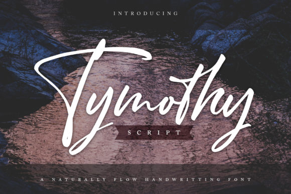 Tymothy: A Natural Handwritten Font for Branding