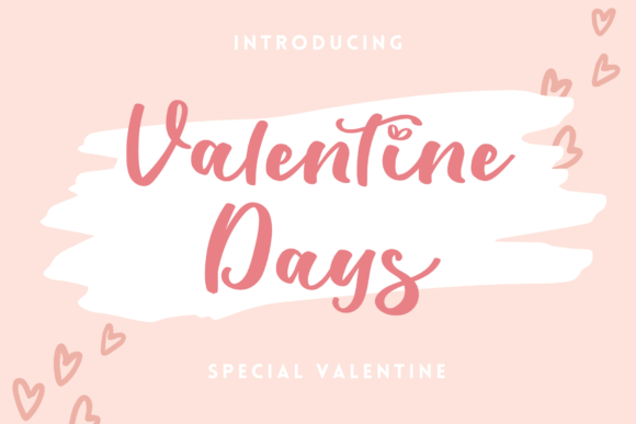 Valentine Days: A Luxury Script Font for Editorial Design